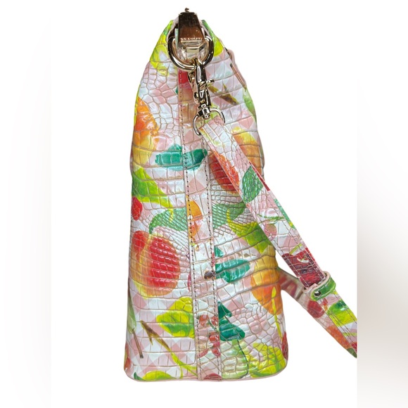 Brahmin NWT Large Duxbury Fruit Salad Ombré Melbourne Leather Purse Bag (P042) - Picture 5 of 15